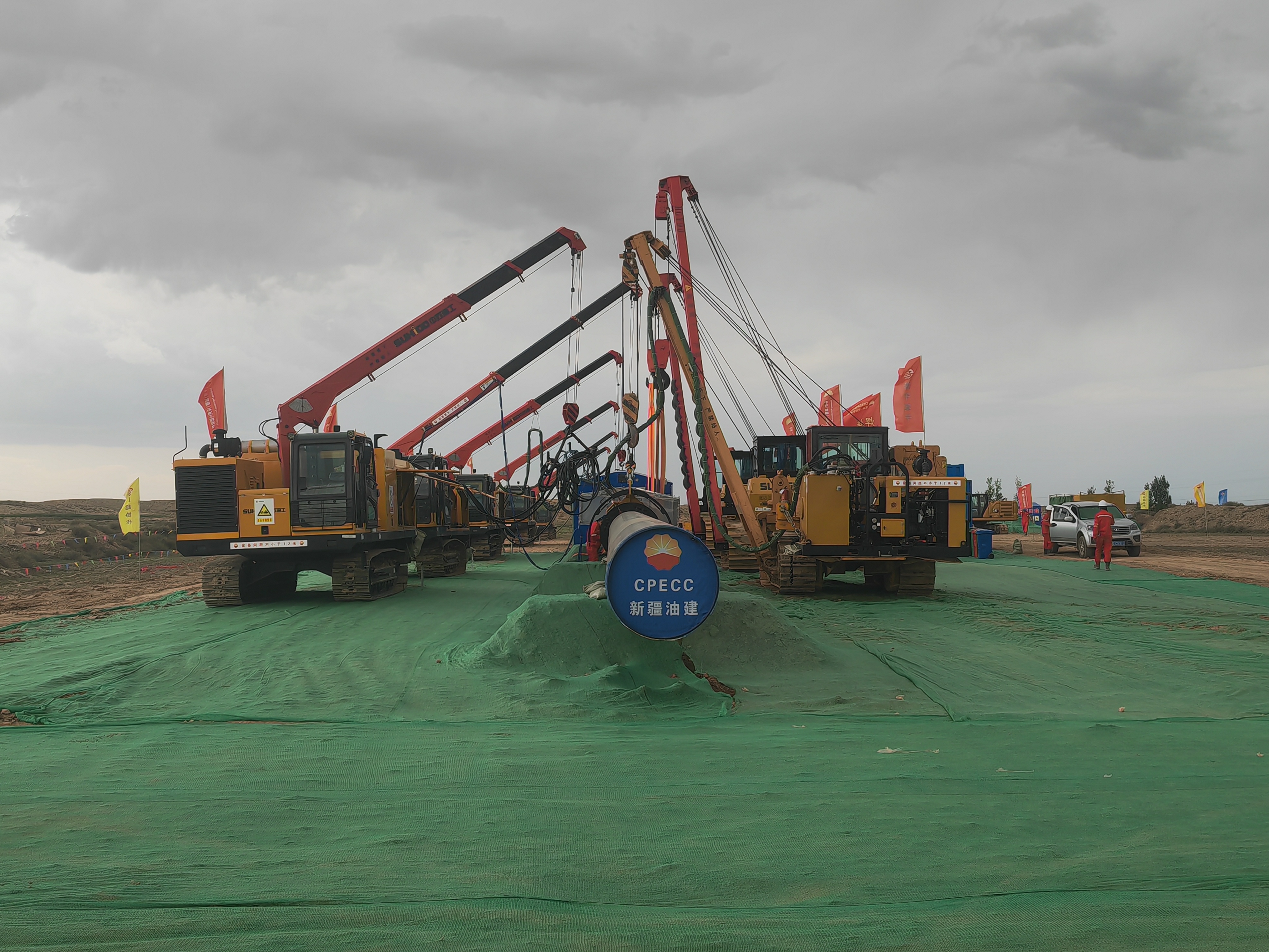 熊谷管道自動焊接設(shè)備再戰(zhàn)古浪—河口天然氣管道工程