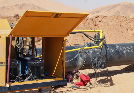 野外長輸管道自保護焊機