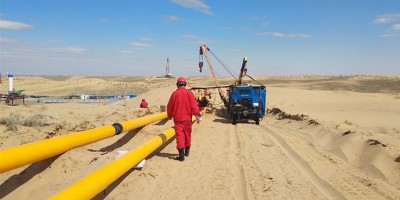 熊谷柴油發(fā)電電焊機MD-1100CC/CV在克拉瑪依完美綻放！