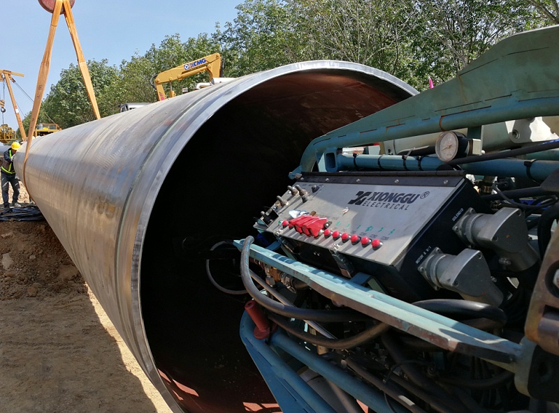 熊谷公司全位置管道焊機(jī)亮相泰國(guó)5號(hào)線