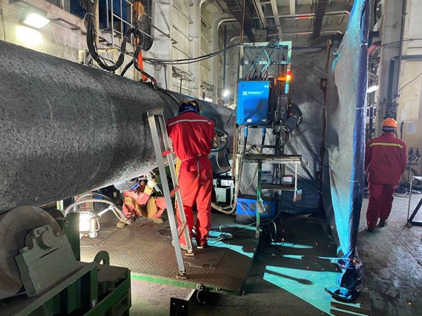 野外油氣管道自動焊機