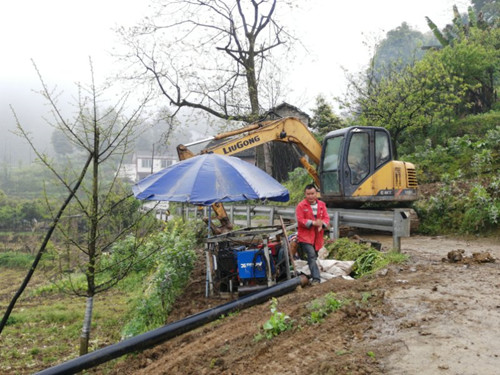 熊谷管道焊機(jī)瀘州某管線施工